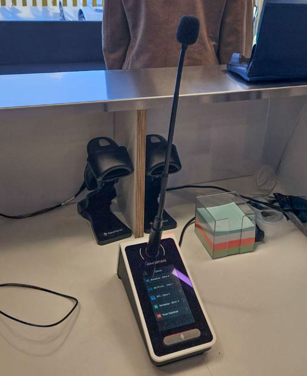 ATMOSPHERE X-ZPS ZONED PAGING STATION