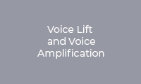 Voice Lift and Voice Amplification Pop Up Button