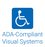 ADA compliant visual systems