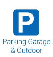 Parking garage and outdoor