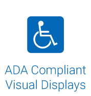 ADA compliant visual displays