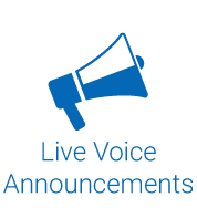 Live announcements icon