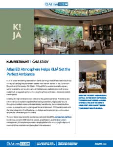 KIJ&Aacute; Restaurant Case Study PDF preview